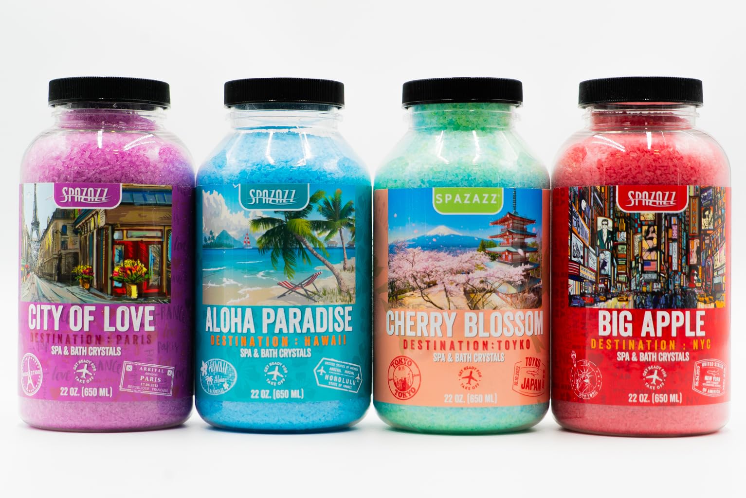 Spazazz Destinations Tokio aroma suave para relajación nocturna
