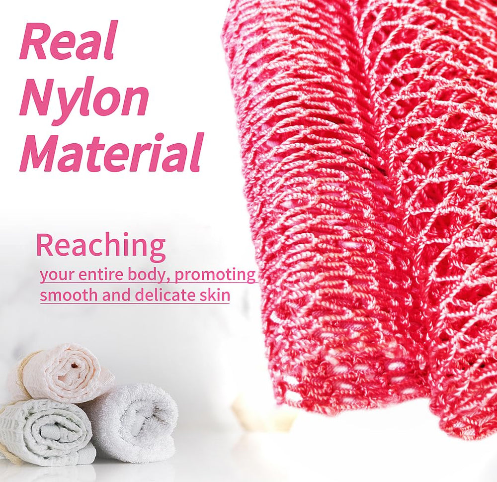 SPMKTBOZAI esponja rosa de nylon resistente para uso frecuente.