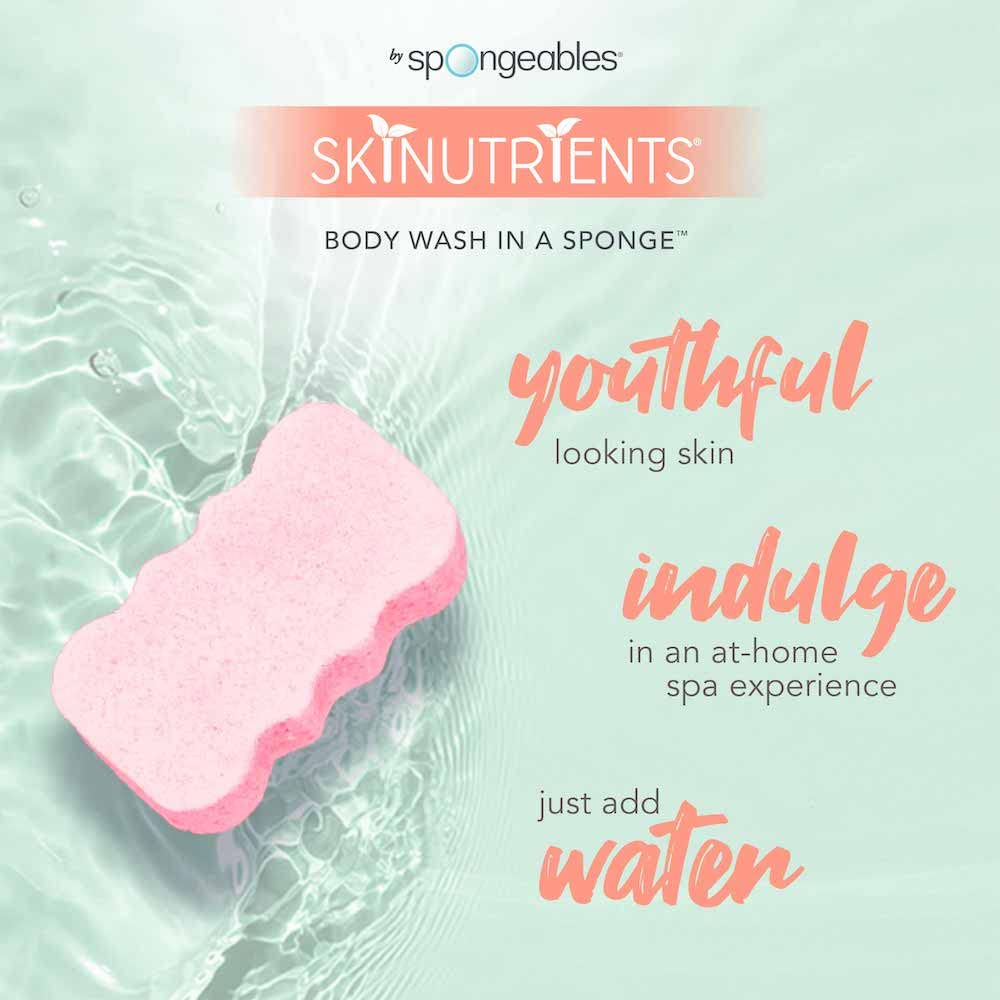 Spongeables esponja con extracto de semilla de pomelo para cuidado natural