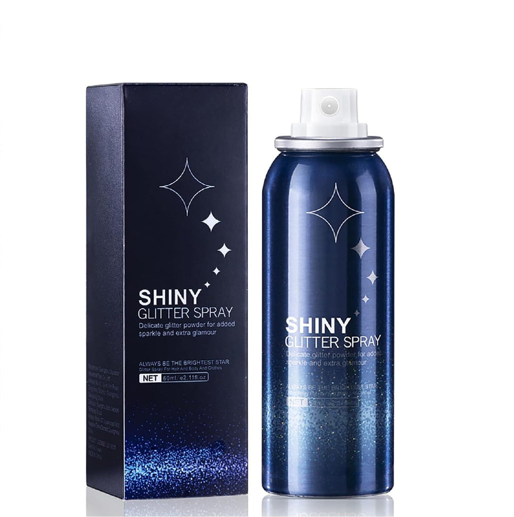 Spray Brillos para Cuerpo en cabello y piel, brillo duradero.