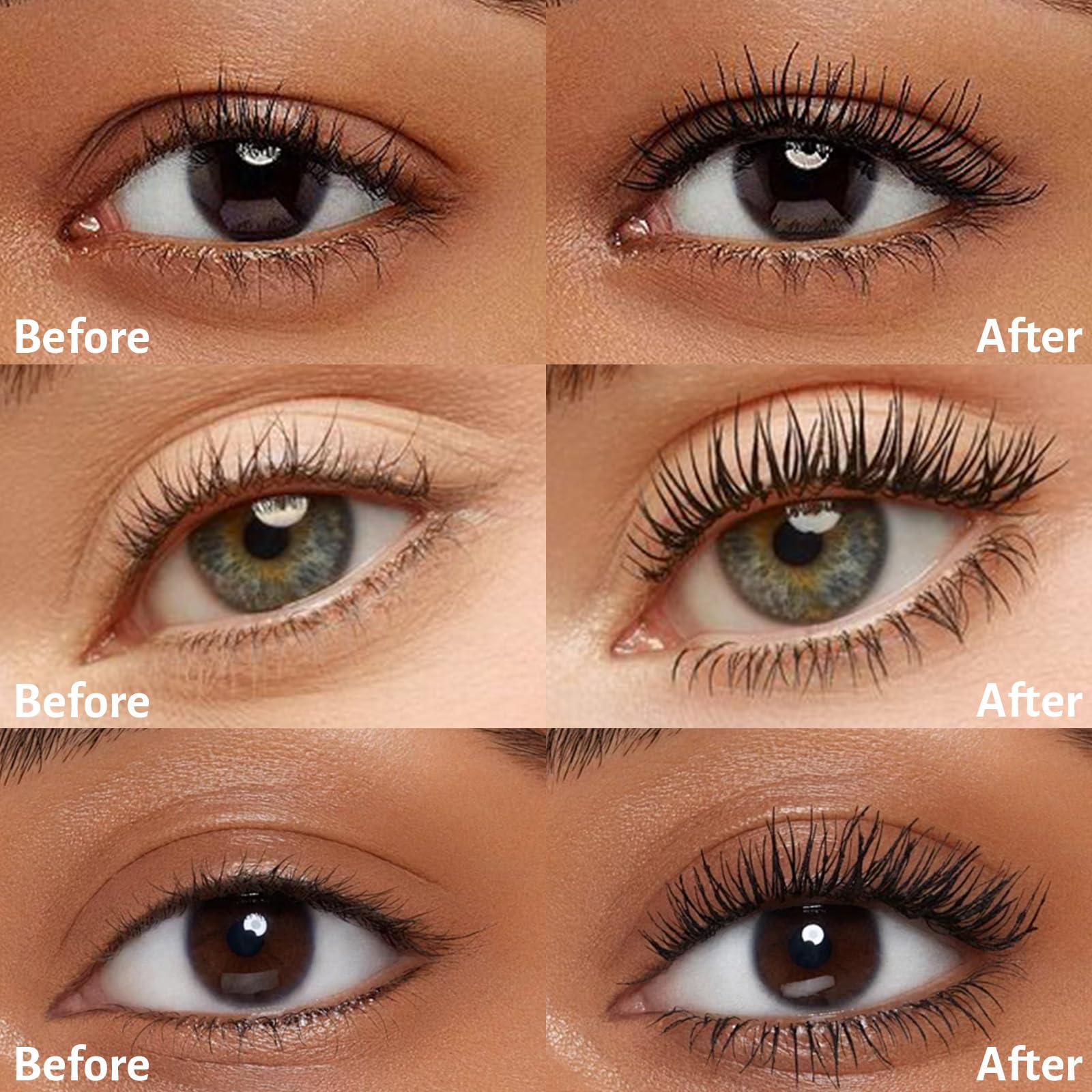 SPRINGSKY Mascara resistente al agua y a prueba de manchas para uso diario.