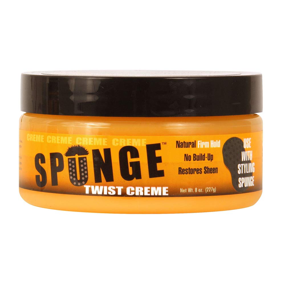 SPUNGE Crema rizos torcidos — botella con brillo natural y fijación suave