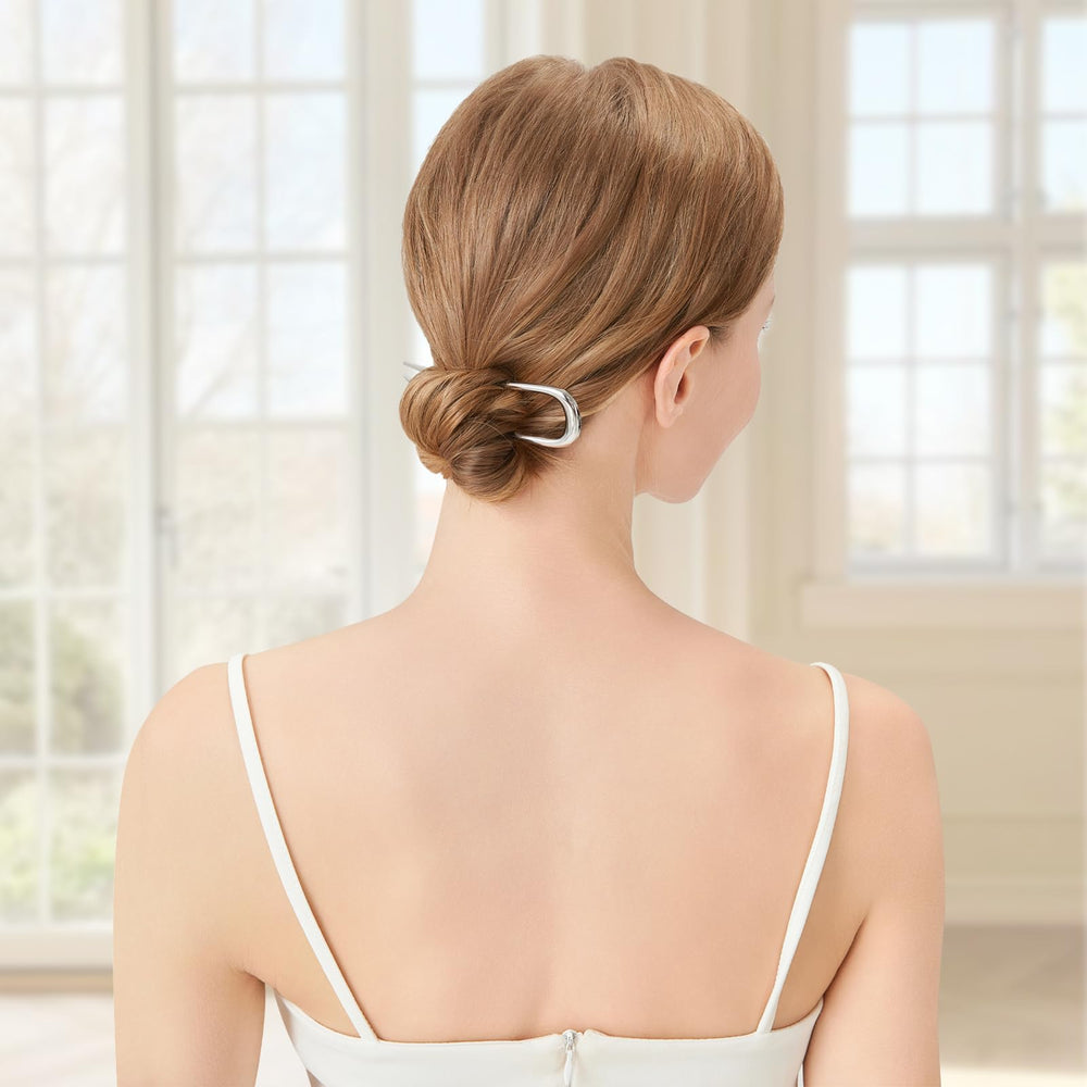 Srevela alfileres de pelo en forma de U con agarre firme.