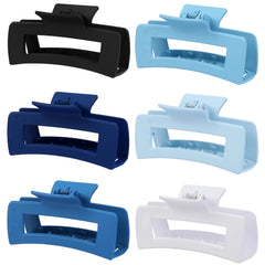 Pinzas Sisiaipu para cabello grueso de 4 pulgadas, agarre seguro.