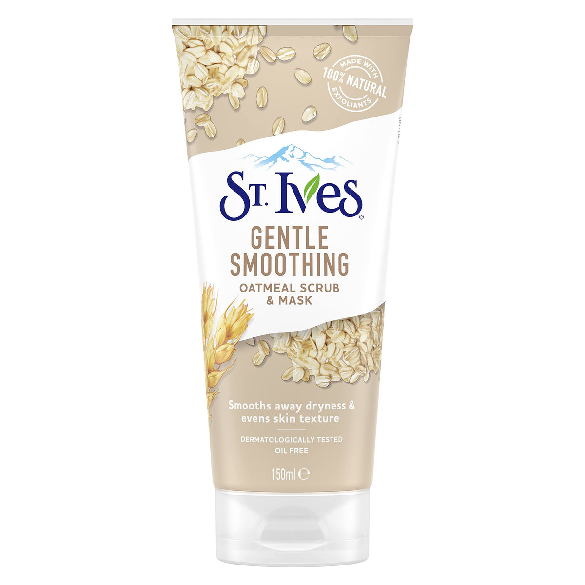 St. Ives bote mascarilla exfoliante suave para una piel más suave y luminosa.