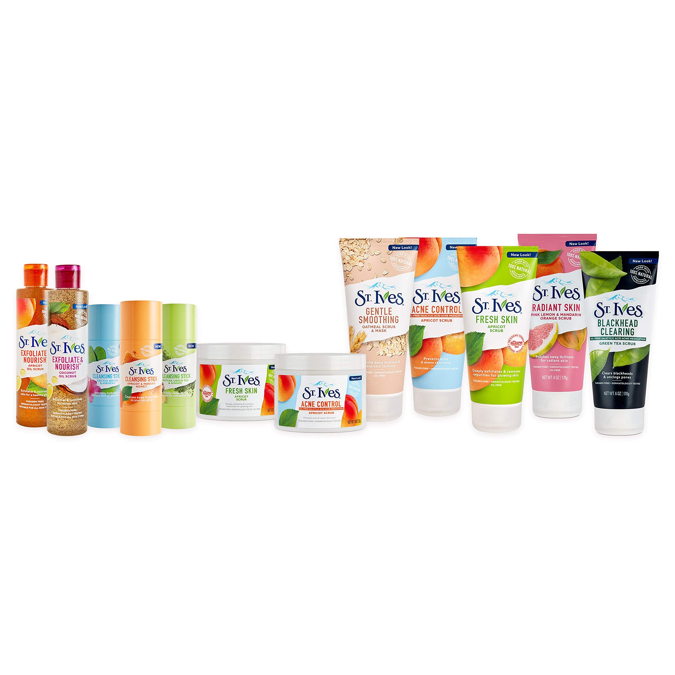 St. Ives dermatologicamente probado: seguridad para piel sensible