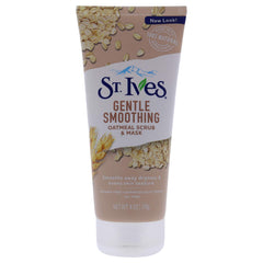 St. Ives exfoliante-mascarilla avena 6oz: exfolia suavemente y deja piel suave