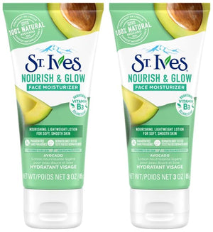 St. Ives Nourish Glow envase doble para cuidado diario de la piel