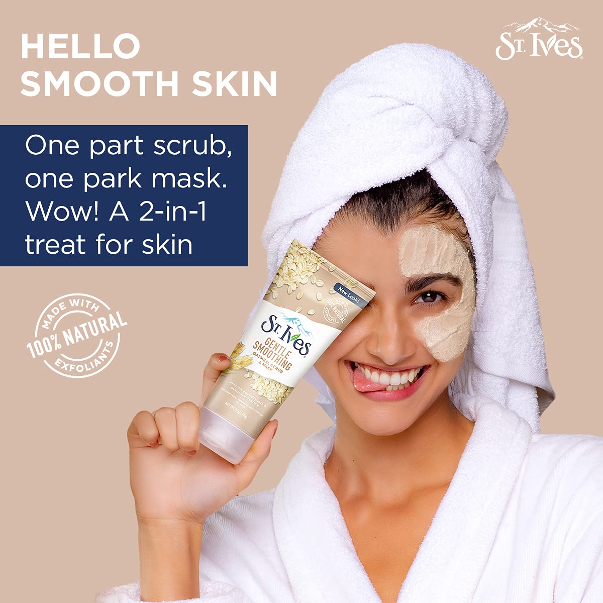 St. Ives sin-parabenos: opción suave para el cuidado facial