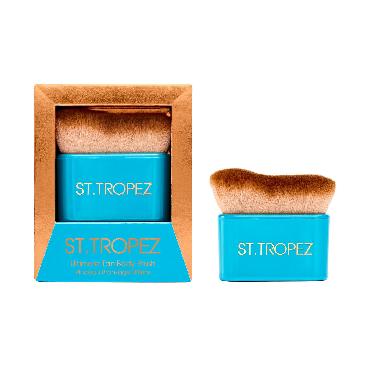 Cepillo St.Tropez para cuerpo, acabado uniforme y suave.