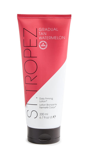 St.Tropez Gradual Bronceado Loción Sandía: botella para tono natural y brillo suave