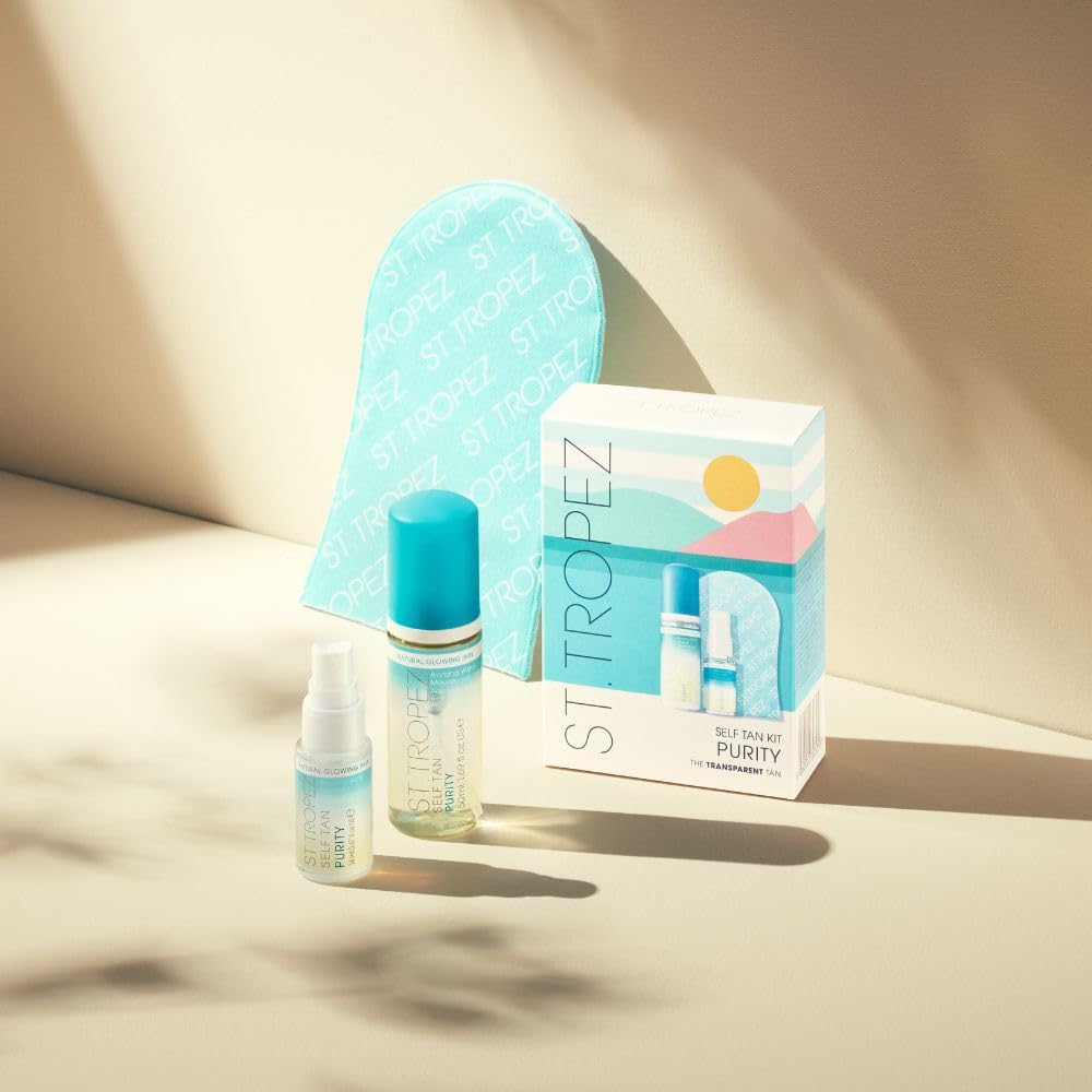 Kit de viaje Purity para bronceado rápido sin duchas ni transferencias