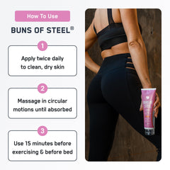 SteelFit crema anti-estrías, mejora visibilidad de la piel.