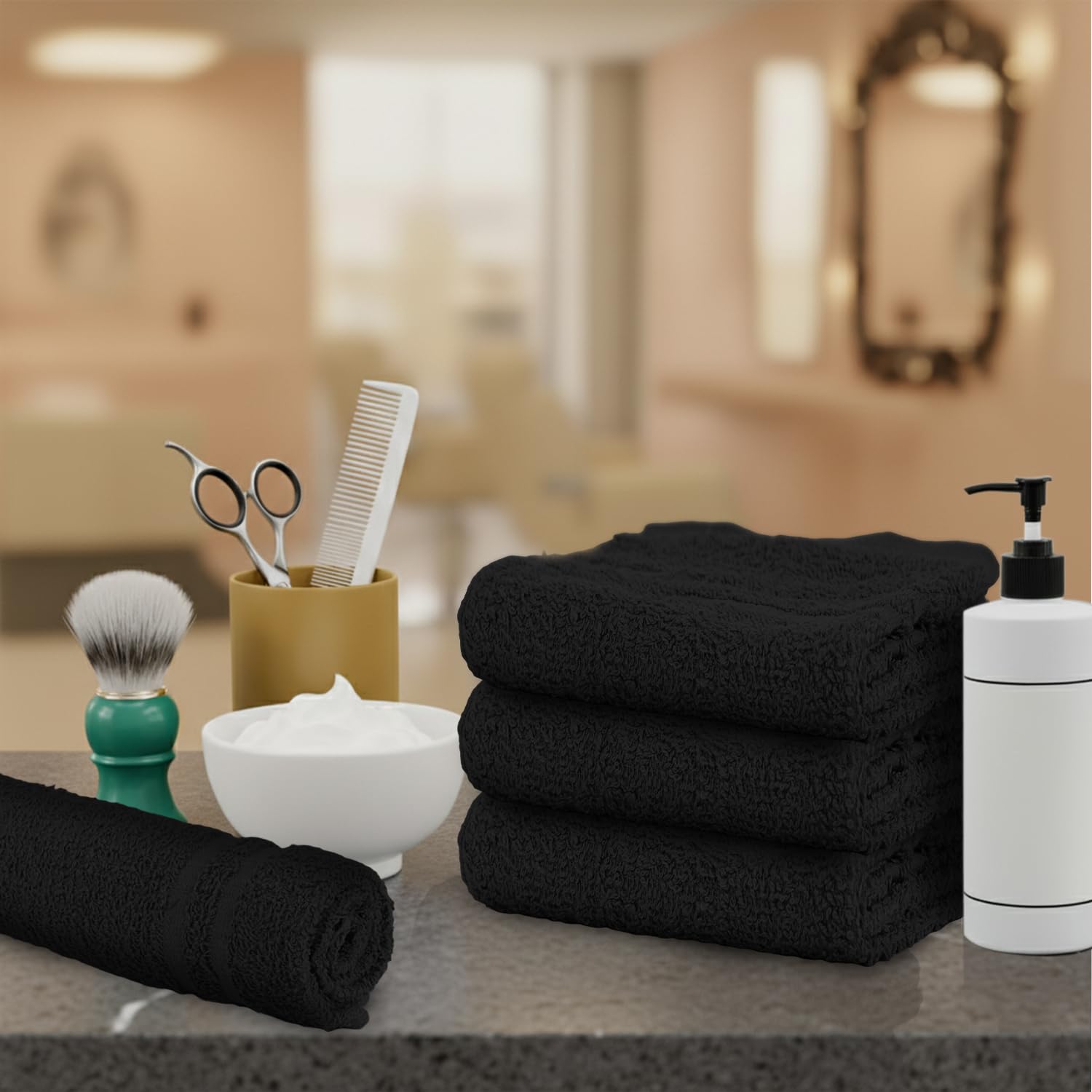 Absorción rápida STF Linen, ideal para secar rostro y manos.