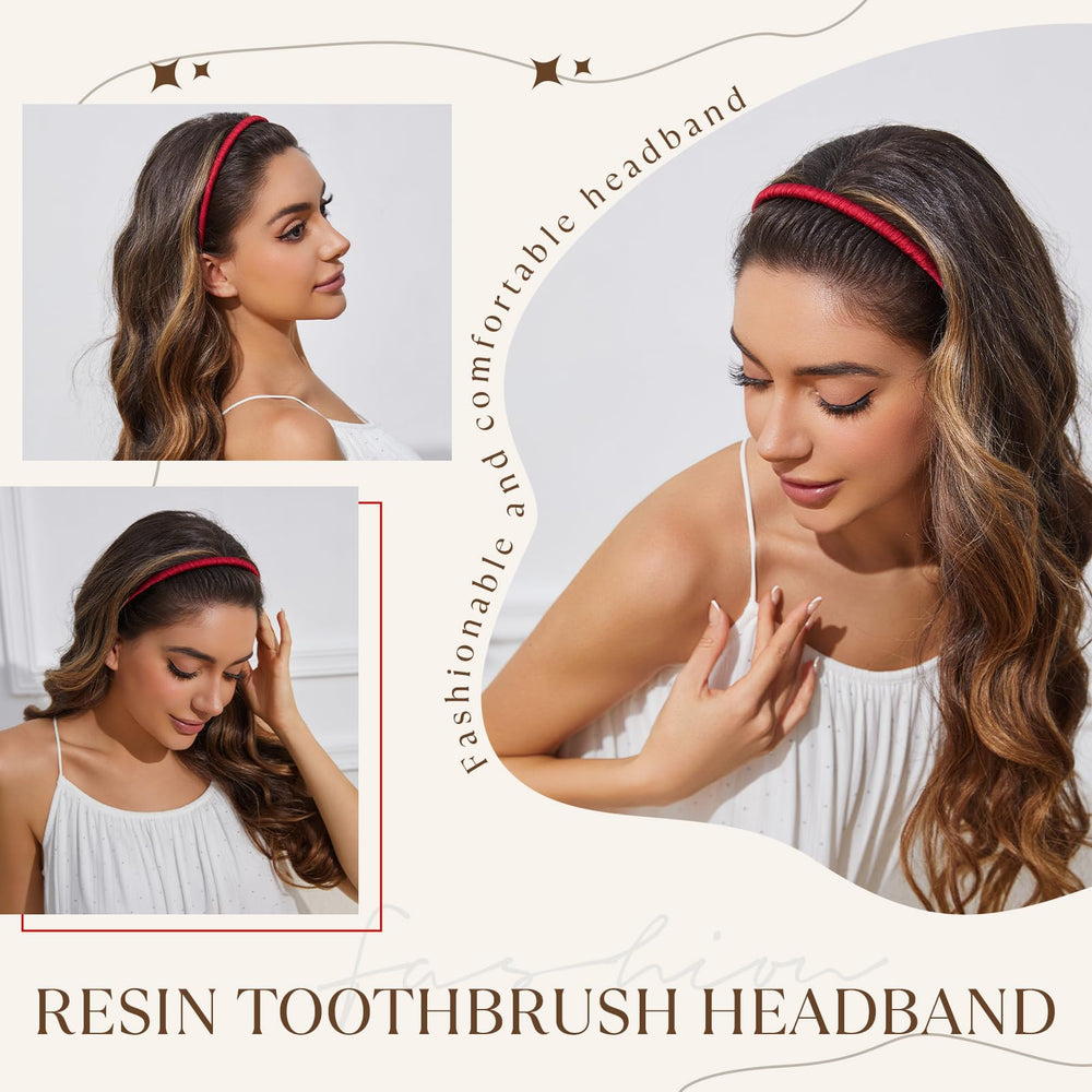 Peine de dientes de resina STHUAHE multicolor para cabello liso rizado u ondulado