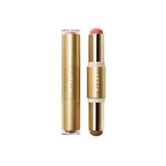 Stila Blush & Bronze Hydro-Blur: empaque compacto para retoques diarios.