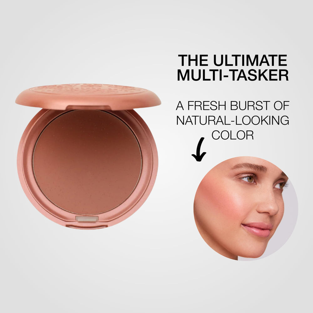 Diseño dos en uno para labios y mejillas de Stila, práctico y fácil