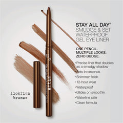 Stila Stay All Day Gel Liner: delineado preciso y color intenso desde la primera pasada.