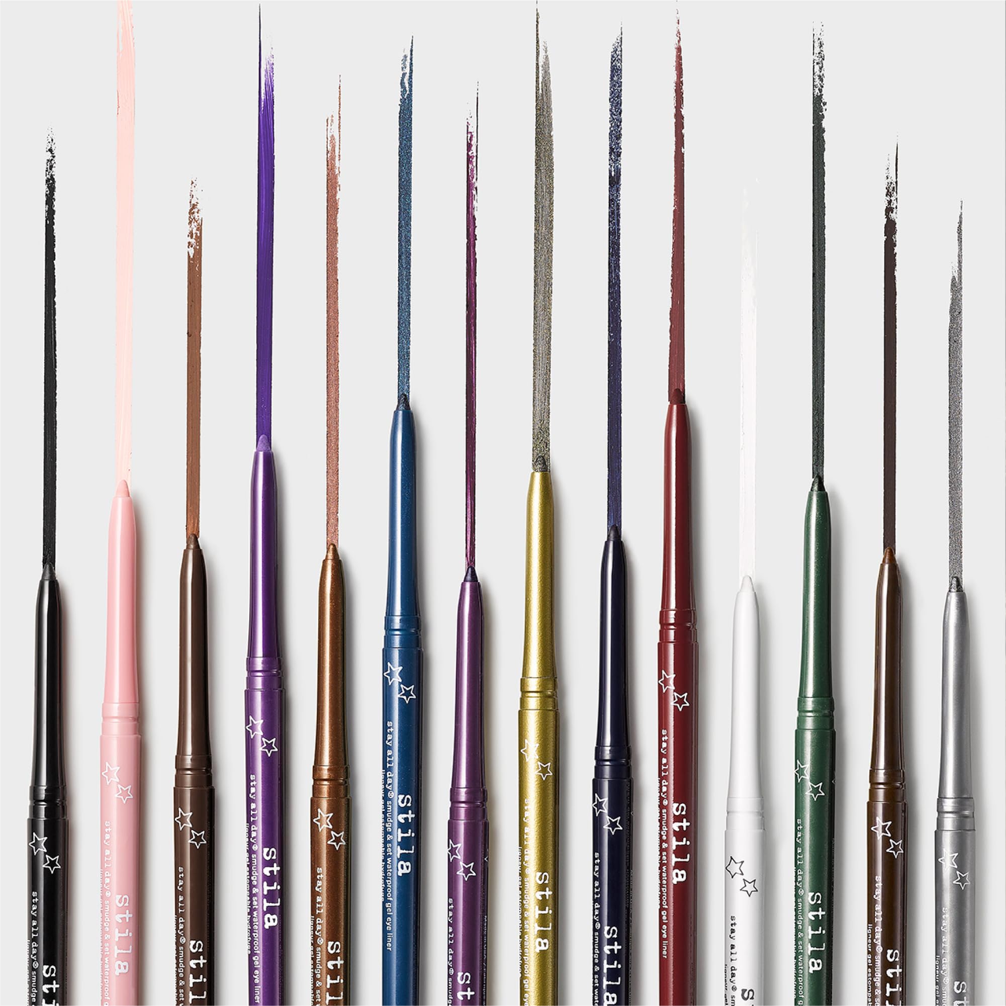 Stila Stay All Day Gel Liner: fijacion de 12 horas para acabado intenso.