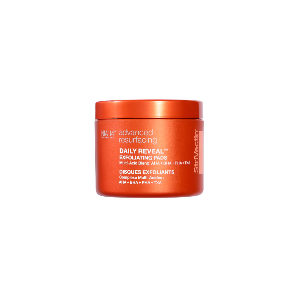 StriVectin Daily Reveal en caja de empaque, lista para usar y revitalizar la piel