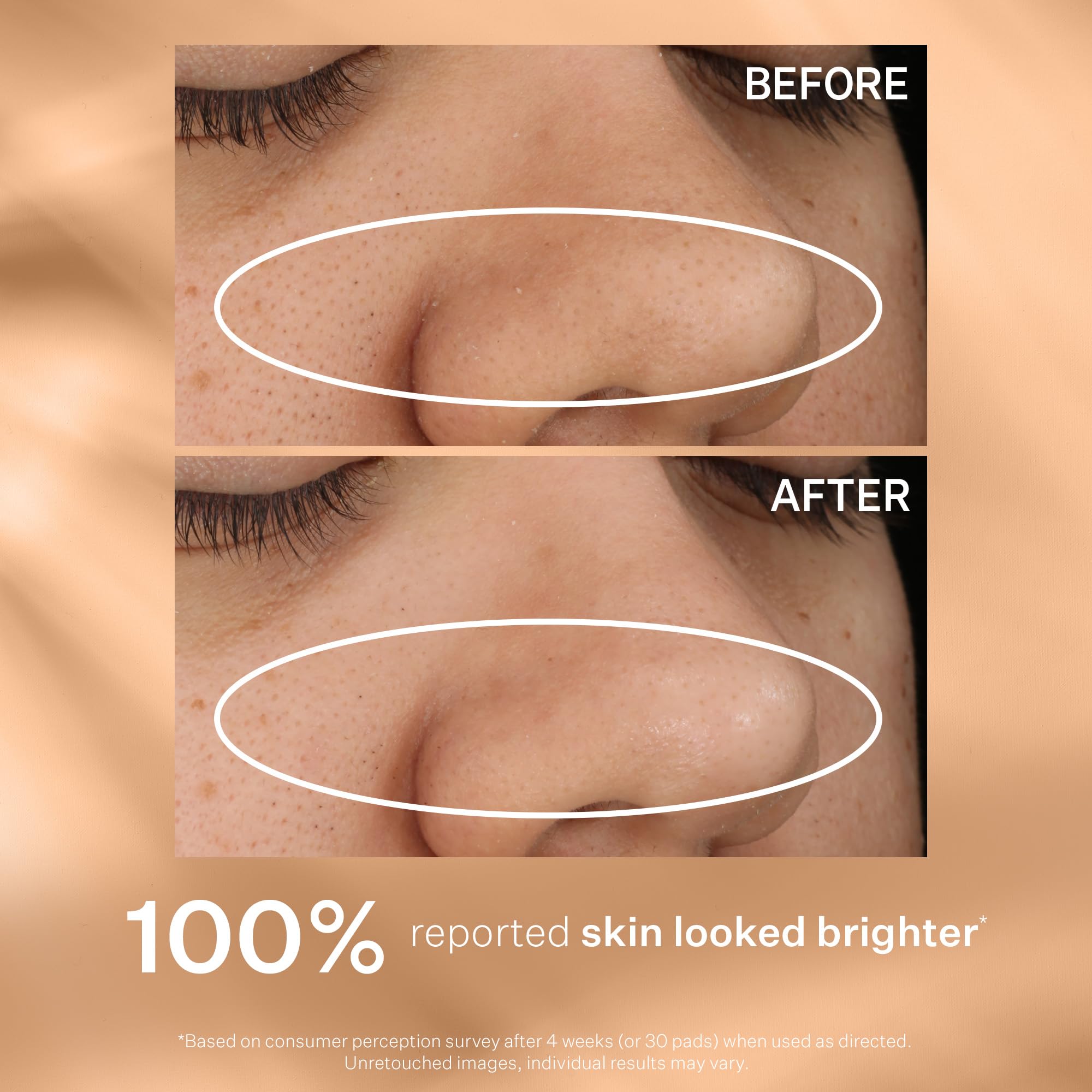 Piel luminosa tras StriVectin Daily Reveal, sensación suave y fresca