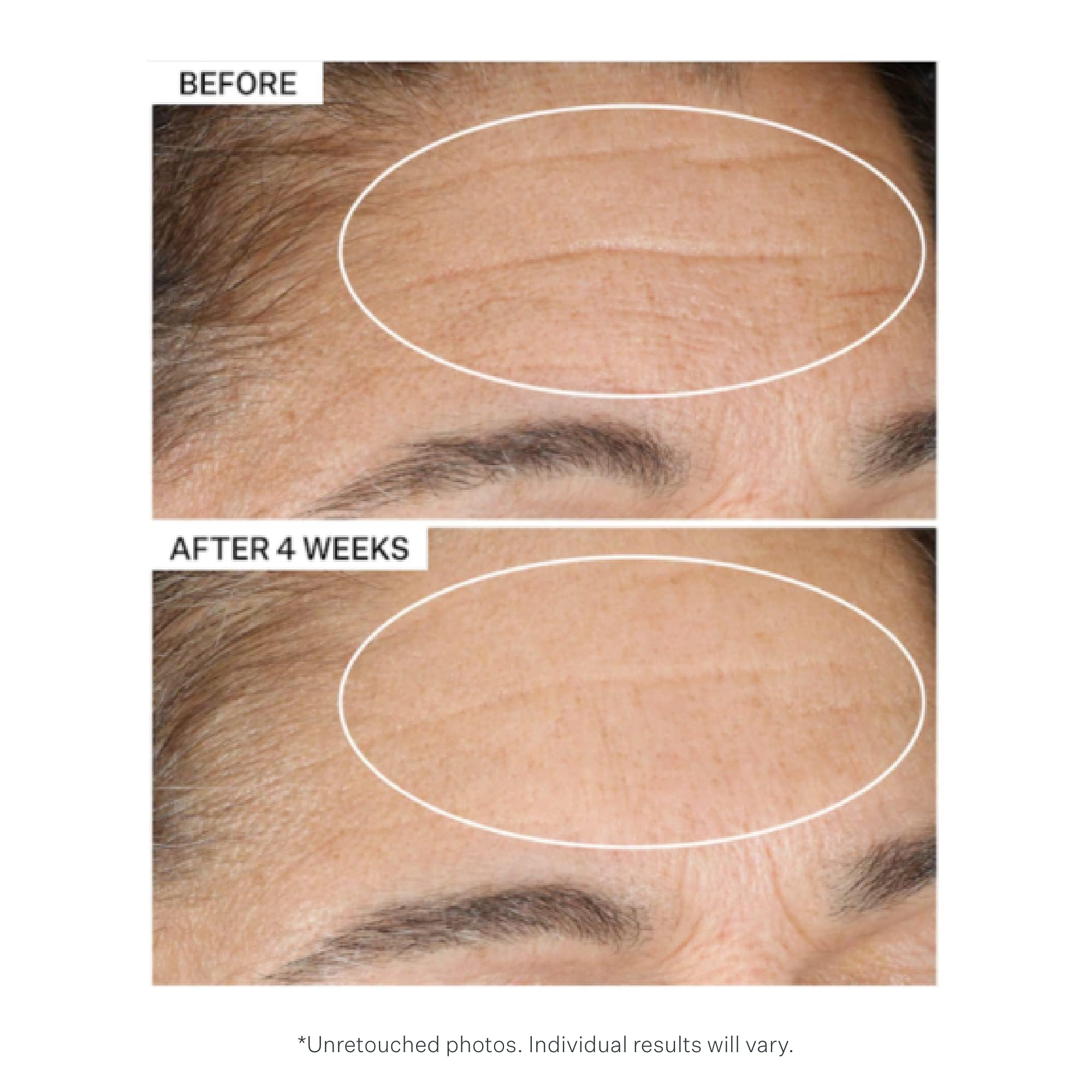 Textura crema sedosa de StriVectin, ideal para aplicar antes de dormir