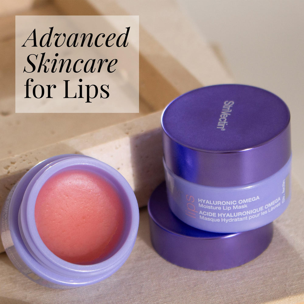 Textura cremosa de StriVectin mascarilla labial para sensación suave