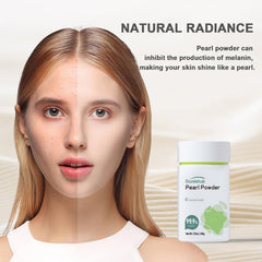 Sturelehub polvo de perla orgánico en crema facial, aporta brillo natural y piel más suave