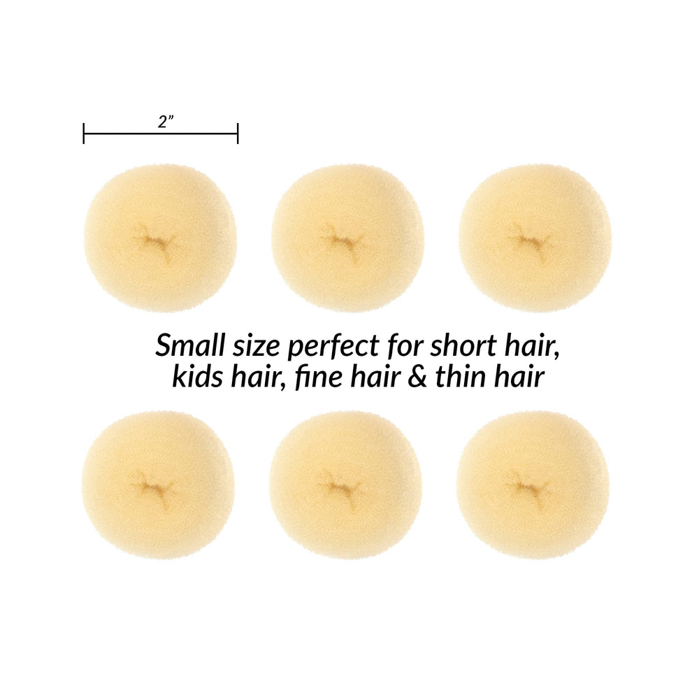 Styla Hair rosquilla ligera de espuma, diseño reutilizable para uso diario.
