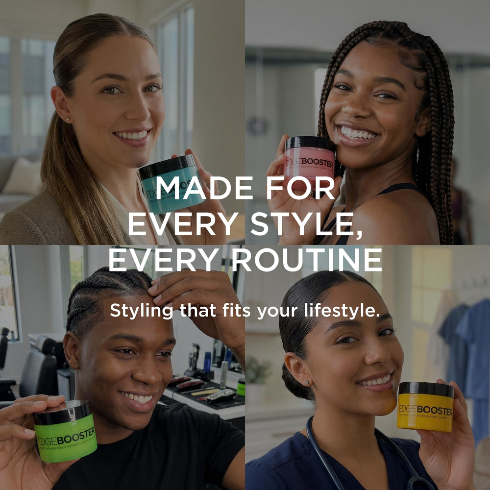 Style Factor Edge Booster: control duradero incluso durante el ejercicio.