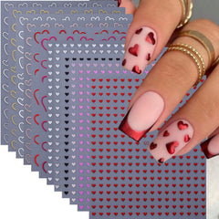 STZPRONAIL corazones 3D para uñas, embellecimiento rápido y sencillo.