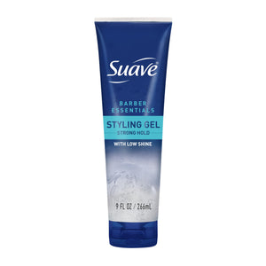 Gel Suave Barber Essentials mantiene fijación fuerte para peinados duraderos