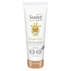Suave Bebé crema desenredante para cabello rizado, desenreda suavemente.