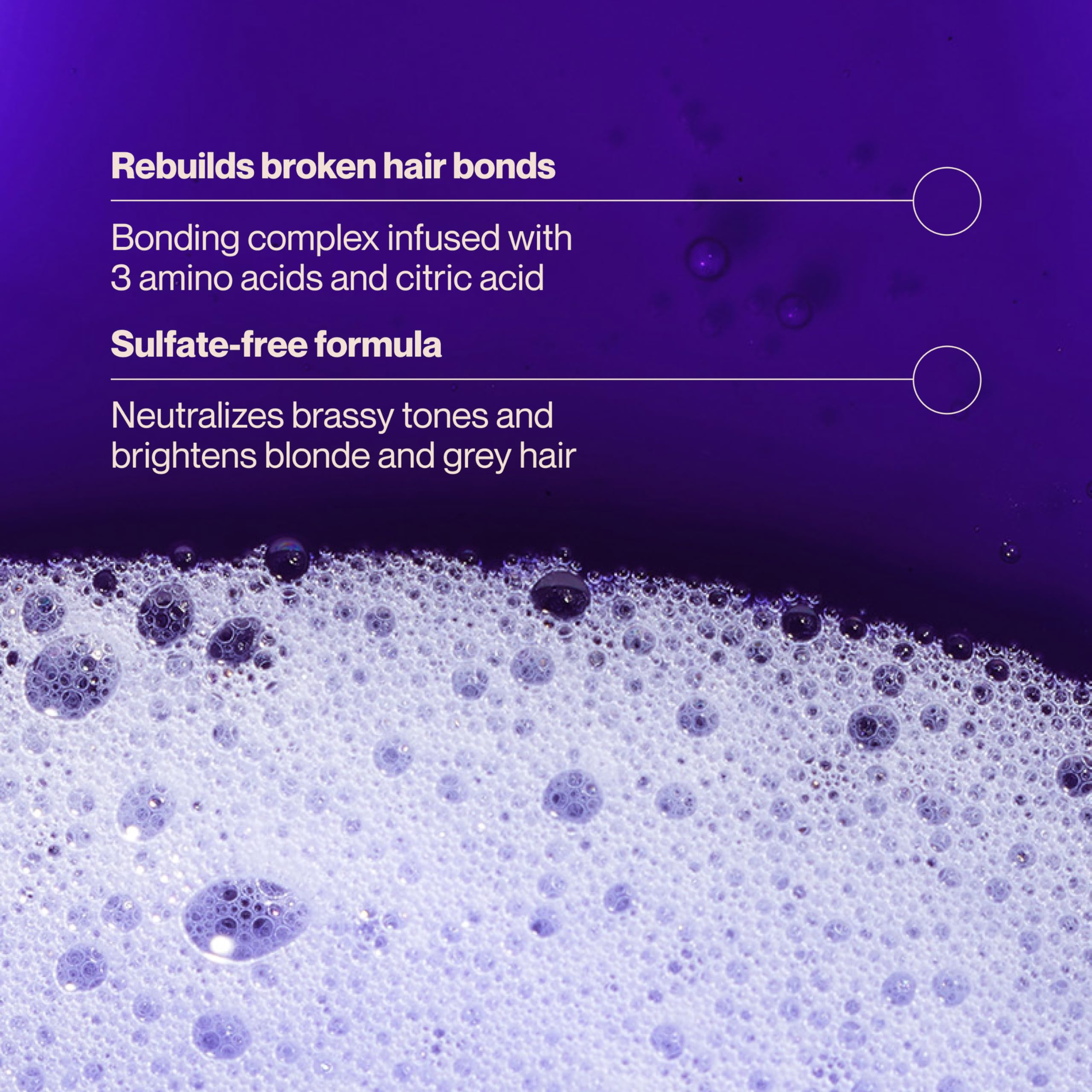 Suave Bonding Infusion: cabello canoso con tono más uniforme y brillante.