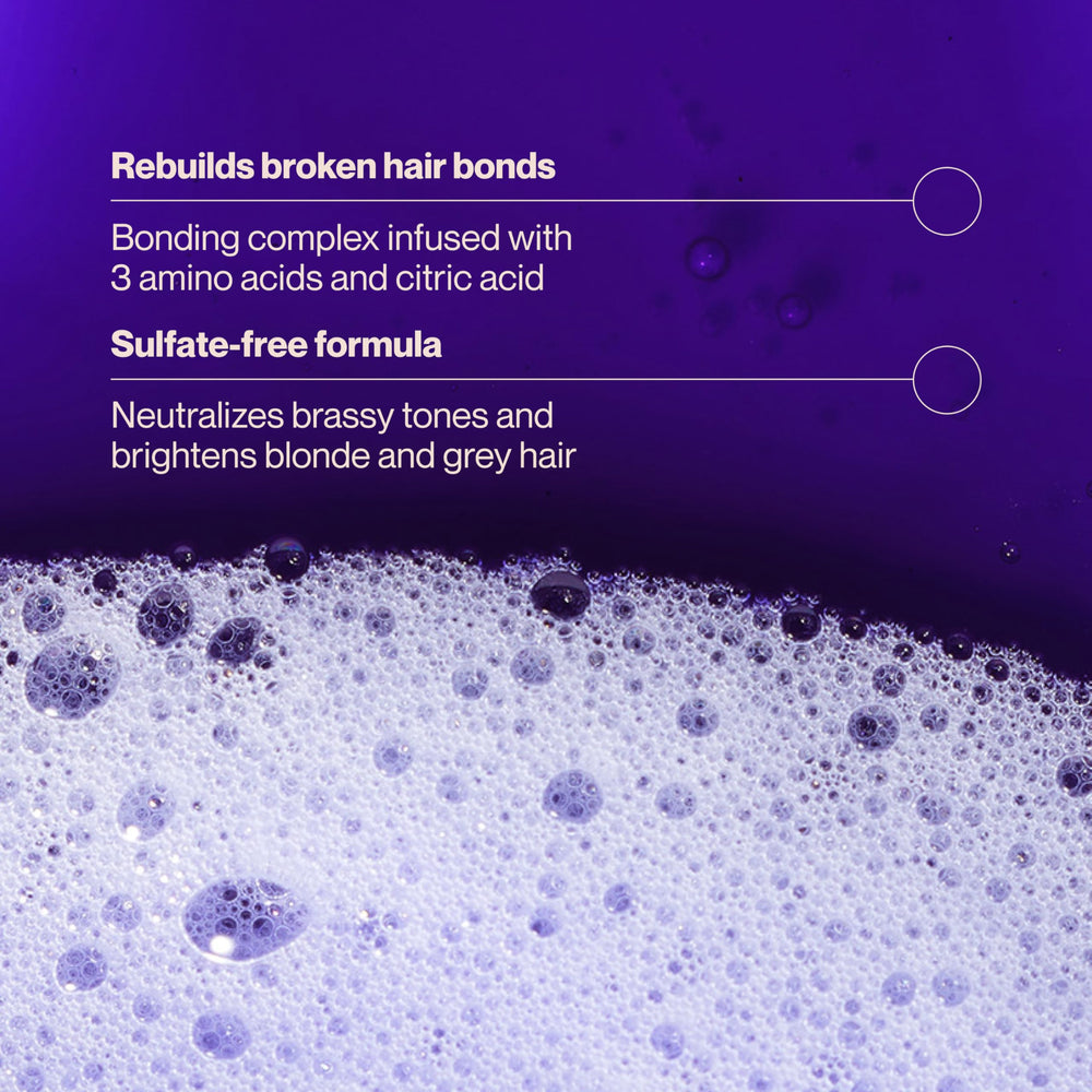 Suave Bonding Infusion: cabello canoso con tono más uniforme y brillante.