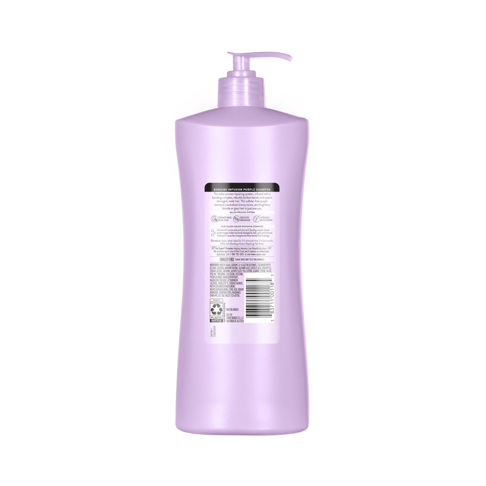 Suave Bonding Infusion: cabello más suave y sedoso tras el lavado.