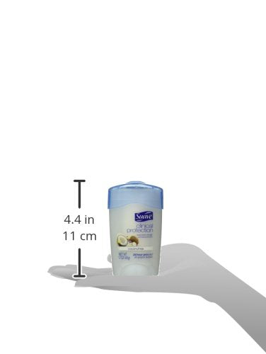 Suave Coconut Kiss probado dermatológicamente para uso diario.