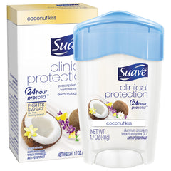 Protección clínica de Suave Coconut Kiss para uso diario.