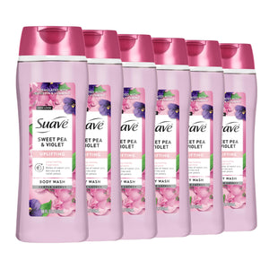 Suave Ducha Corporal: botella grande para uso diario y piel suave.
