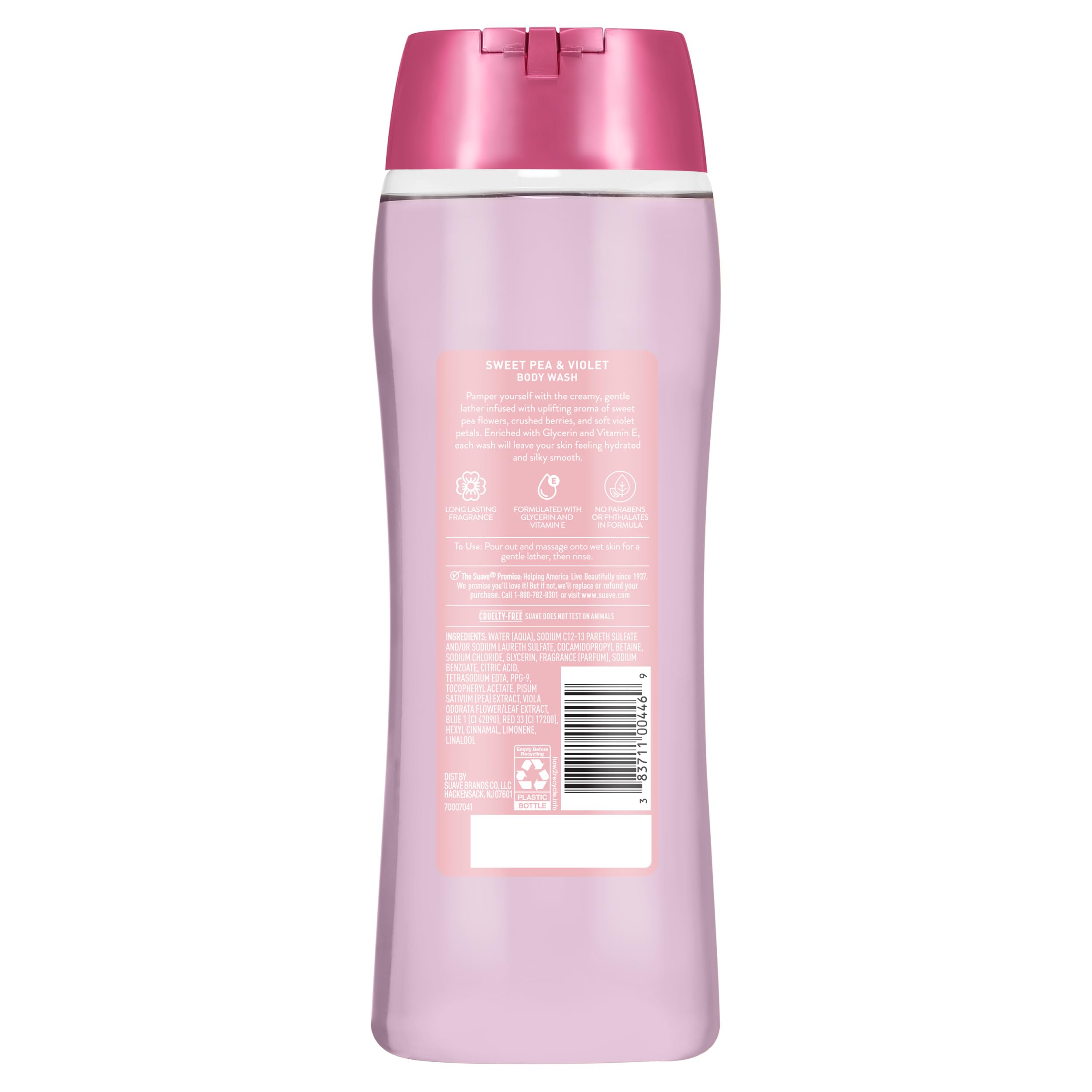 Suave: envase grande para uso familiar.