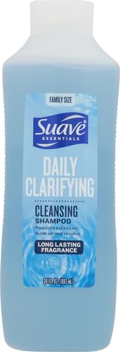 Suave Essentials champú clarificante, aroma frutal: sensación fresca tras cada lavado.