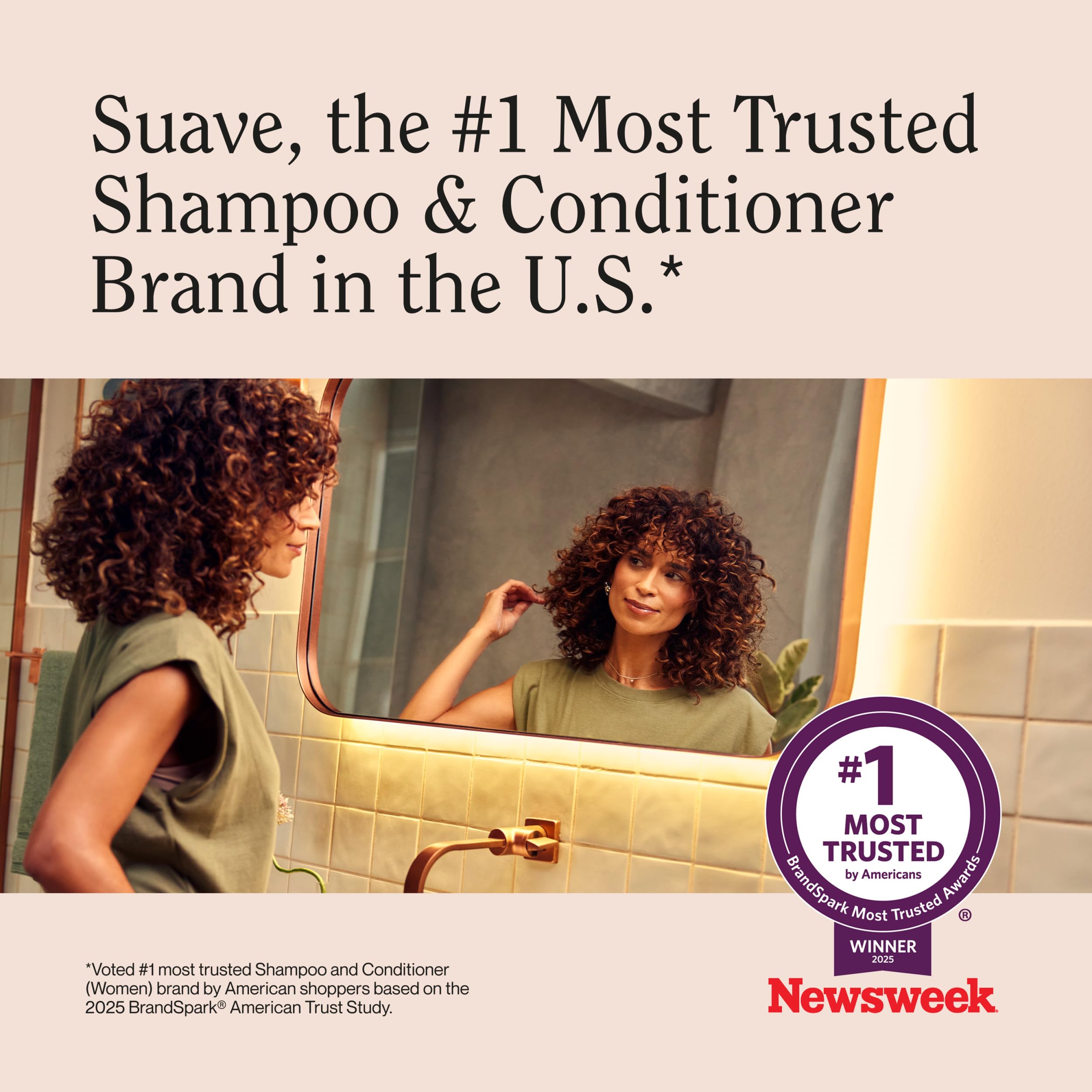 Suave Keratin Infusion Cruelty-free y confiable para toda la familia.
