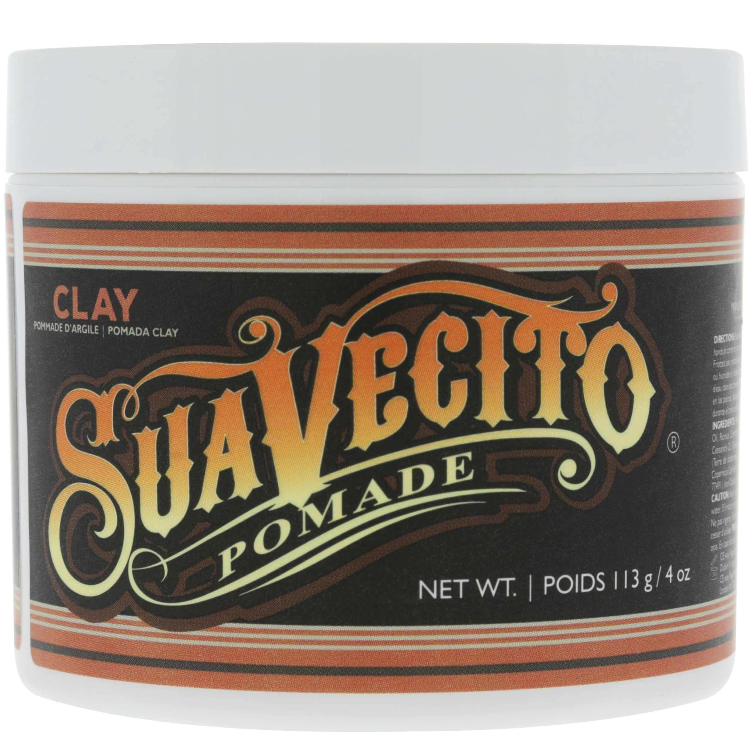 Peinado con textura y control gracias a Suavecito.