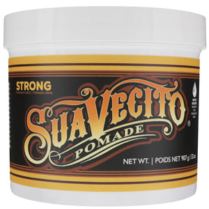Pomada Suavecito fuerte en bote 32oz, fijación duradera para todo estilo