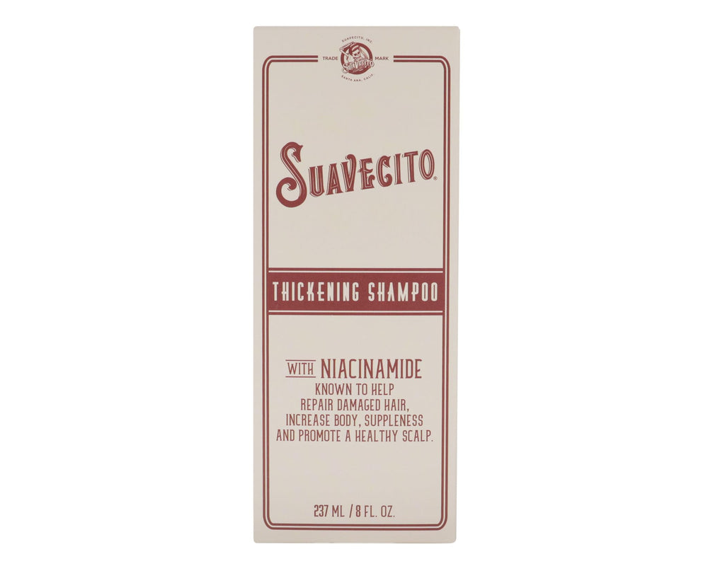 Set Suavecito Engrosante: uso diario para cabello con menos volumen.