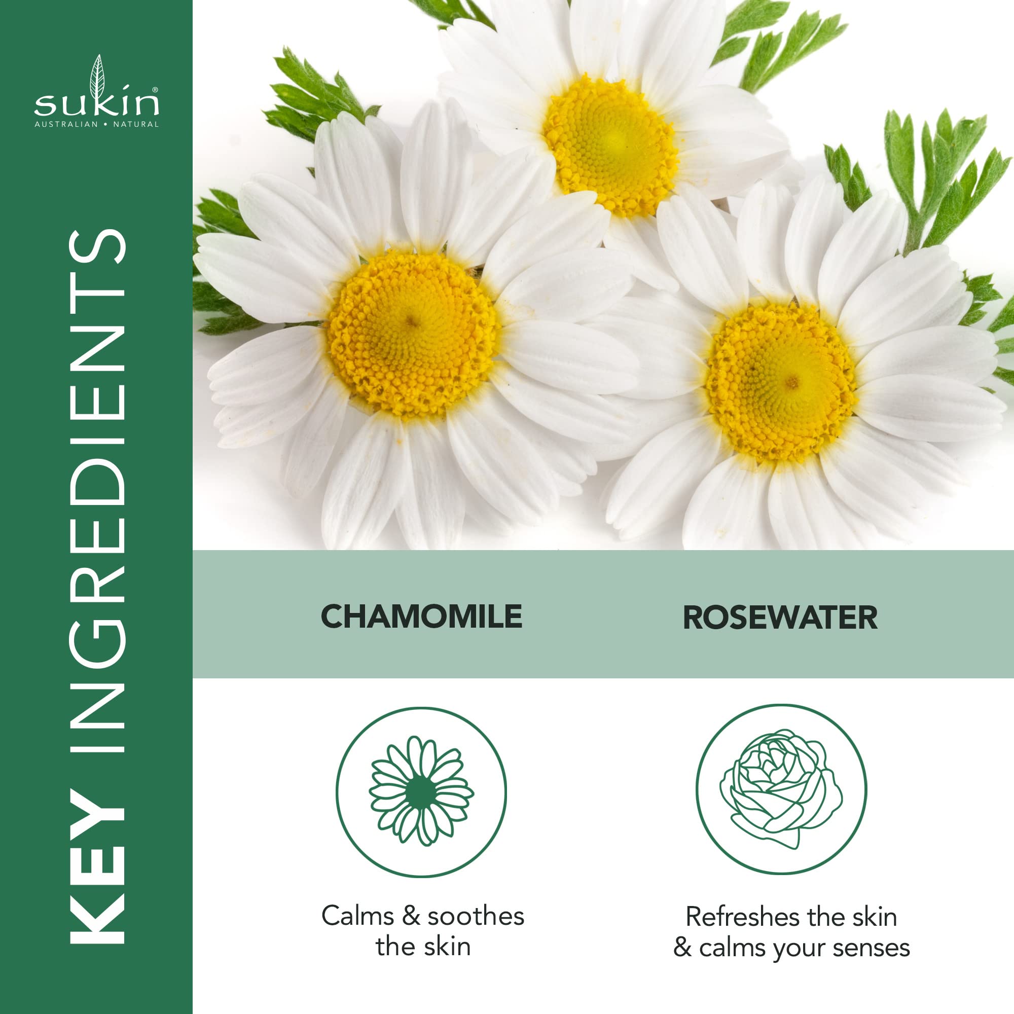 Sukin Organics Cuidado facial vegano y cruelty-free, ingredientes naturales