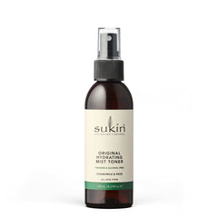 Sukin Organics Mist Hidratante Rosa, botella spray para refrescar la piel