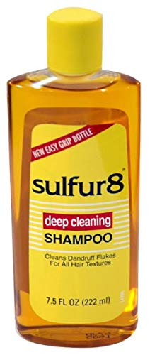 SULFUR8 champú limpieza profunda, paquete de 4, deja cabello limpio y suave.
