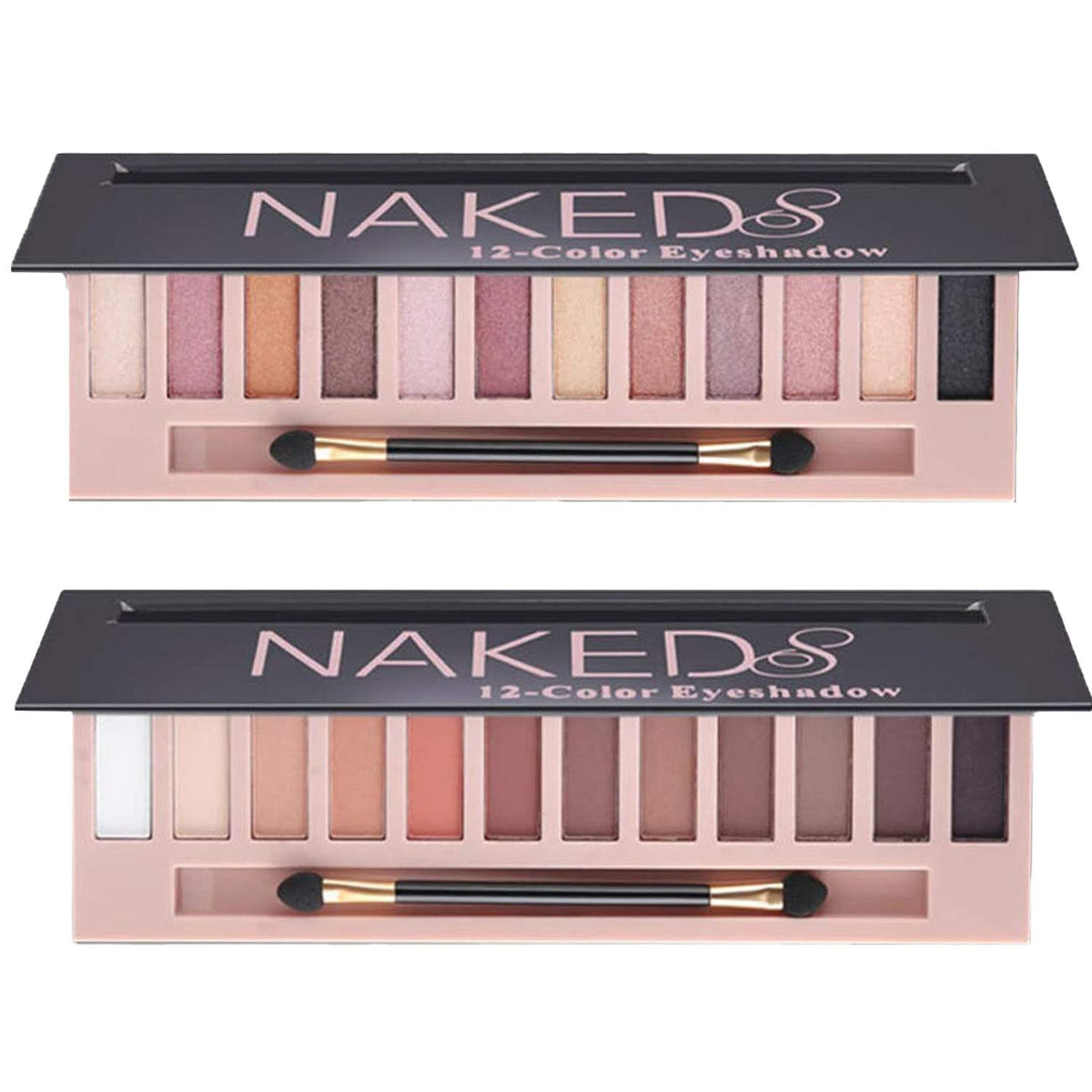 Paleta Sulily con 12 sombras neutrales para looks versátiles durante el día.