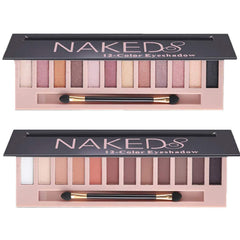 Paleta Sulily con 12 sombras neutrales para looks versátiles durante el día.